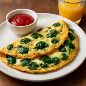 Spinach Cheese Omelette