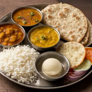 Veg Deluxe Thali