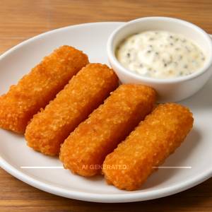 Fish Finger With Tarter Sauce
