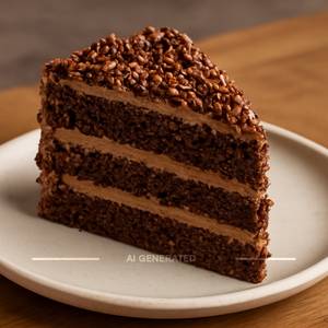 Chocolate Crunch Cake                                             