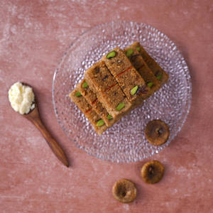 Anjeer Milk Cake