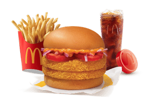 McAloo Tikki Double Patty Burger Combo 