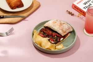 Italian Pesto Ciabatta Sandwich