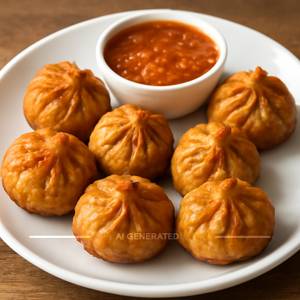 Veg Fried Momos