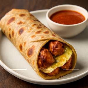 Chicken Tikka Rumali Roll