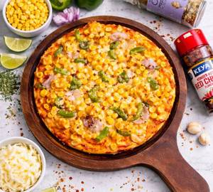 Corn delight pizza