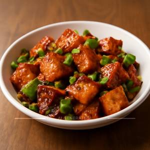 Paneer chilli paneer
