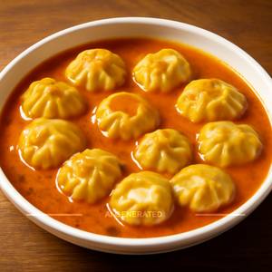 Cheese Gravy Momos (10Piece)
