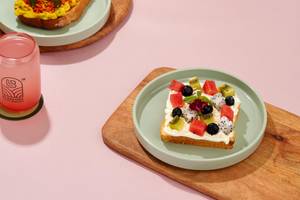 Seasonal Fruit Brioche Toast