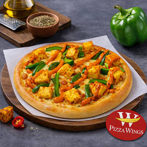 Peri-peri Paneer Pizza Pie 7 Inch
