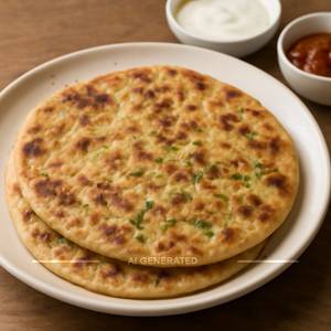 2 Aloo Paratha