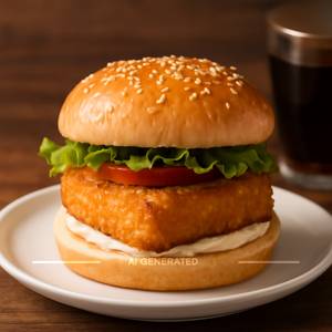 Crispy Paneer Burger