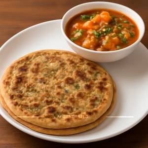 Mix veg paratha