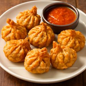 Veg Kurkure Momo