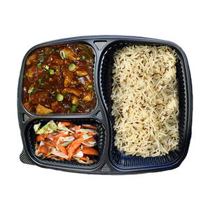 Chilly Chicken Thali