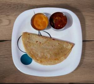 2 Wheat Dosa with Sambar