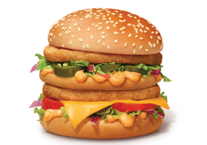 Chicken Maharaja Mac Burger