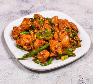 Chilli Chicken Dry  (12 pcs)