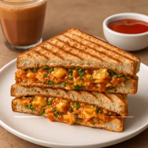 Paneer Makhani Sandwich 2 Pcs