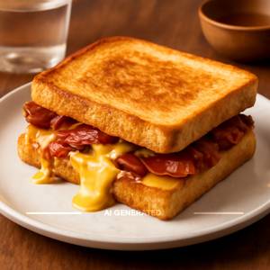 Bacon Cheese Toastie