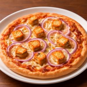 7' Paneer & Onion Pizza
