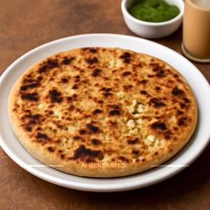 Single Plain Paneer Paratha (1 Pc)