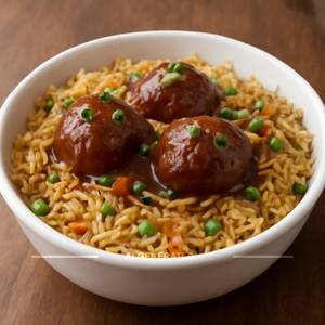 Veg  manchurian rice