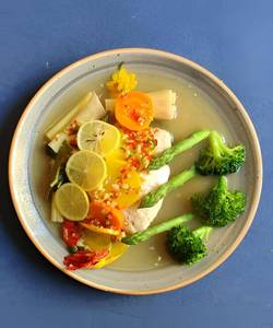 Thai Steam Fish In Lemongrass