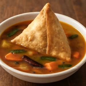 Sambhar Samosa