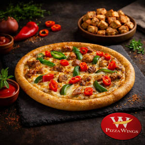 Spicy Chicken Pizza Pie 7 Inch