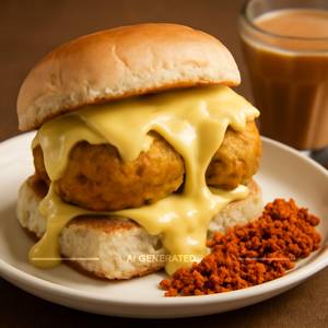 Maharaja Double Cheese Vada Pav