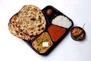 Matar Paneer Veg Thali Combo