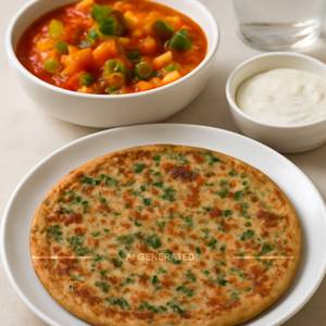 Mix Veg Paratha
