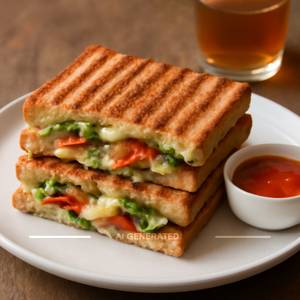 Veg. Grilled Sandwich