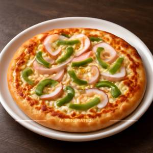 Onion And Capsicum Pizza (8 inches)