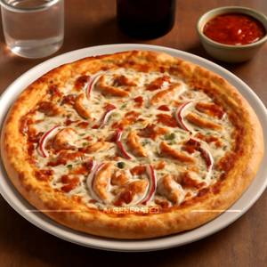 Smoked Chicken Ranch Pizza
