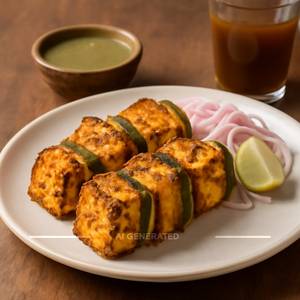 Achari paneer tikka