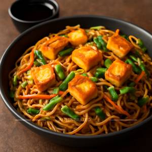 Paneer Hakka Noodles 
