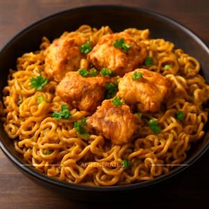 Masala Chicken Maggi
