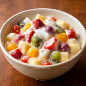 Fruit Salad With Cream
