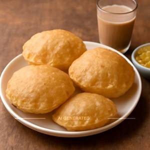 Plain poori