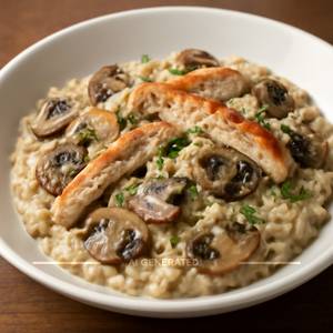 Chicken And Mushroom Risotto