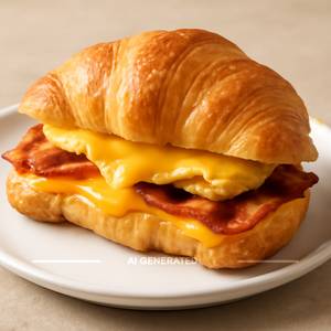 Bacon, Egg N Cheese Croissant