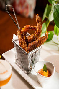 Sri Lankan Golden Fried Prawns