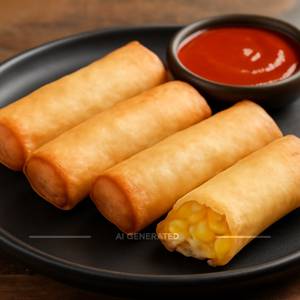 Paneer Cheese Spring Roll