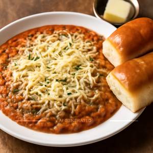 Cheese Pav Bhaji