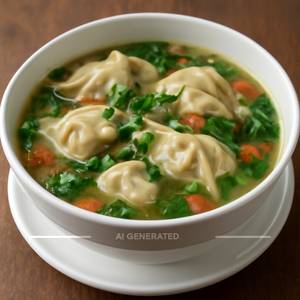 Veg Wonton Soup