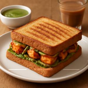 Paneer Tikka Sandwich