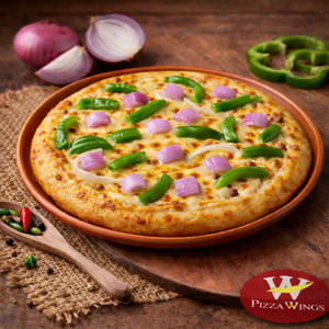 Onion & Capsicum Pizza Pie 7 Inch