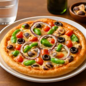 Veg loaded pizza